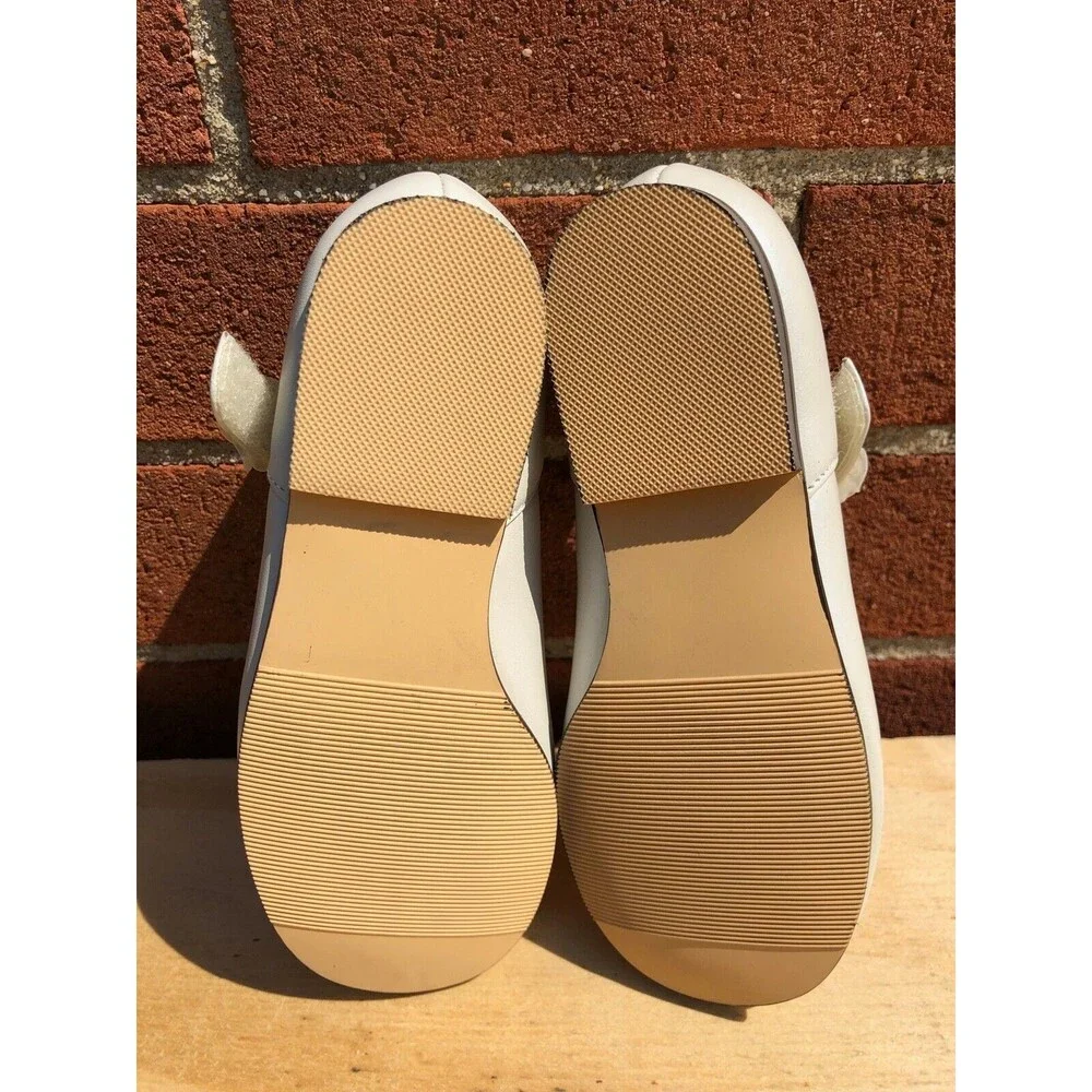Jumping Jacks Annalise Beige Girls Mary Janes Shoes Size 8M